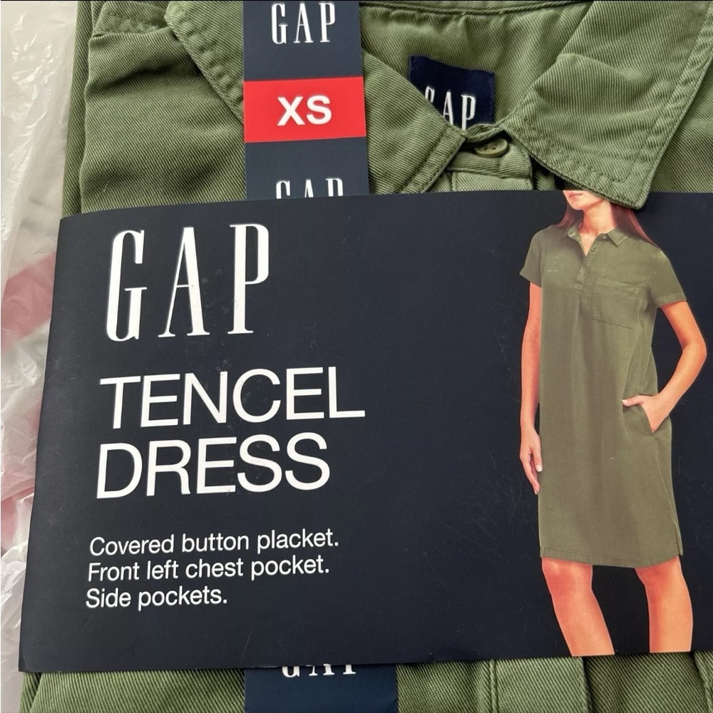 Women’s Olive XS Tencil Dress NWT